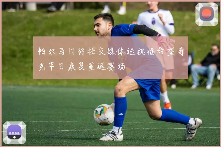 帕尔马门将社交媒体送祝福希望奇克早日康复重返赛场